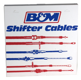 B&M® #80836 Red 12 FT Super Duty Racing Shifter Cable