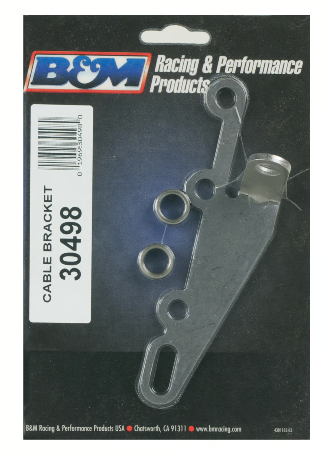 B&M® #30498 GM 3/4-Speed Automatic Cable Bracket Kit