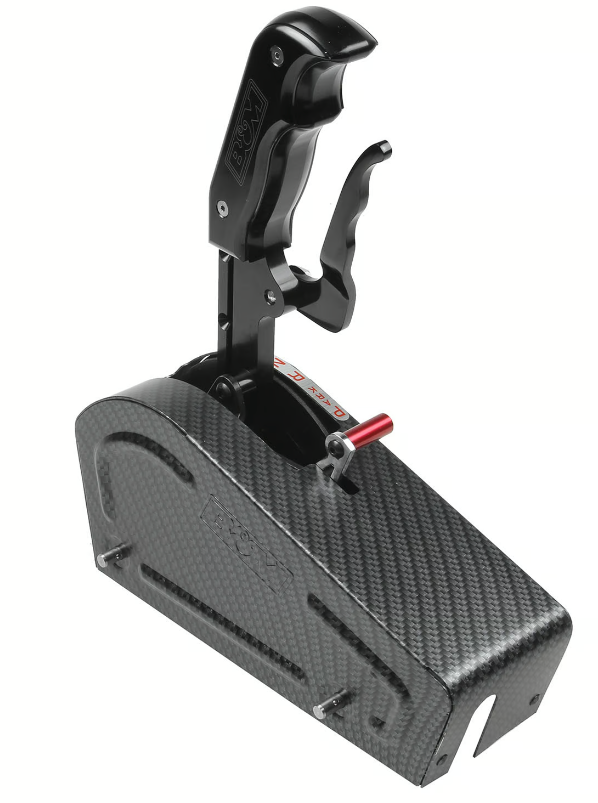 B&M® #81059 GM 2/3/4-Speed Automatic Gated Shifter with Magnum Stealth Grip