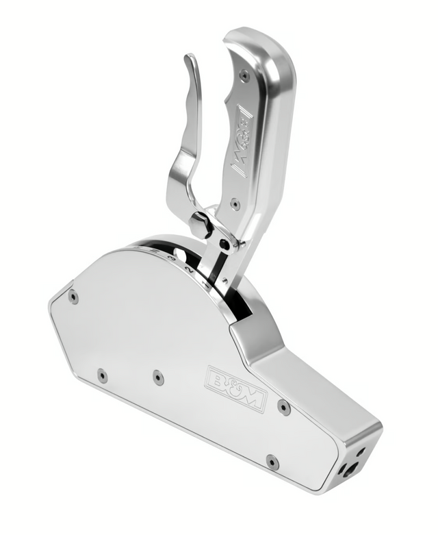 B&M® #81050 GM 2/3/4-Speed Automatic Gated Shifter with Street Bandit Magnum Grip
