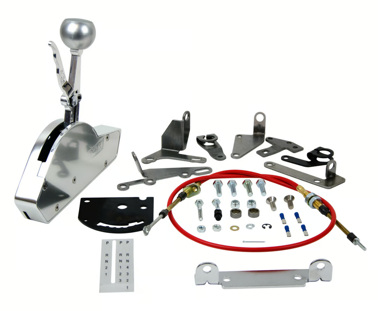 B&M® #80797 GM 2/3/4-Speed Automatic Gated Shifter with Street Bandit Handle
