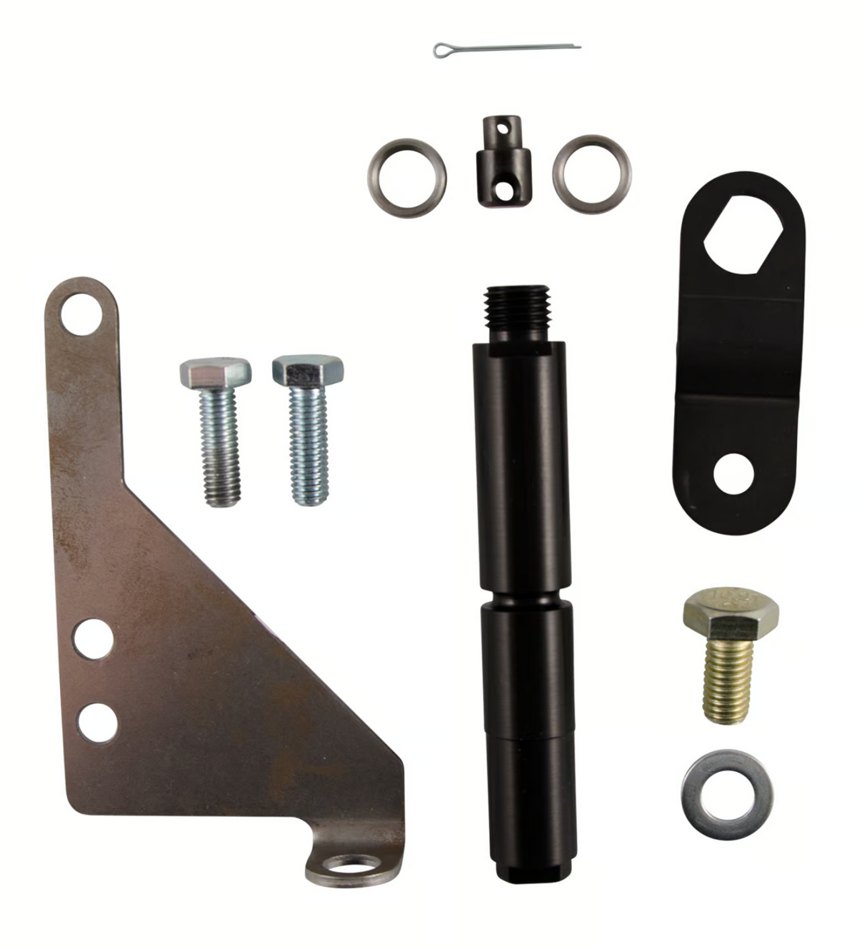 B&M® #40505 Ford E40D/4R100 Automatic Cable Bracket & Shift Lever Kit