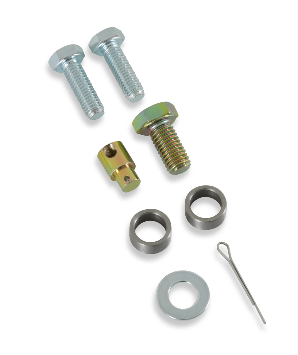 B&M® #40507 Ford AODE/4R70W Cable Bracket & Shift Lever Kit for  B&M 3-Speed Rear-Exit Cable Shifters