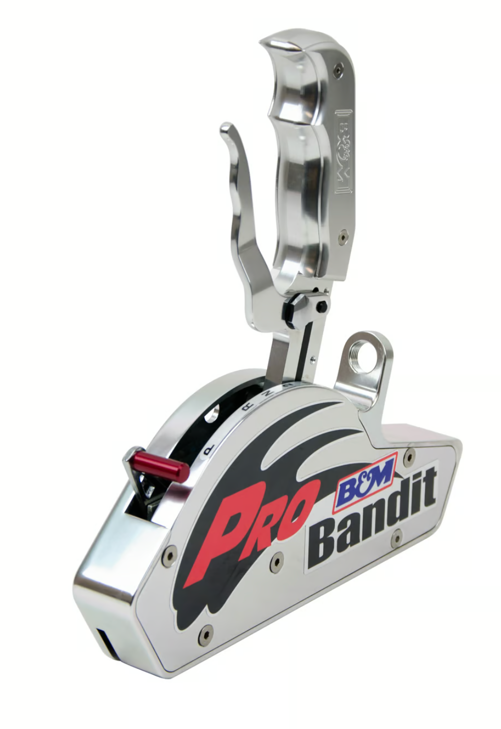 B&M® #81045 GM 2/3/4-Speed Automatic Gated Shifter with Magnum Pro Bandit Grip