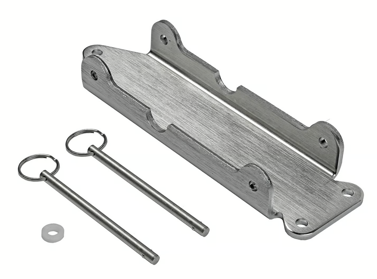 B&M® #80715 GM 2/3/4-Speed Automatic Quick Detach Shifter Mounting Plate for Pro Stick Shifters