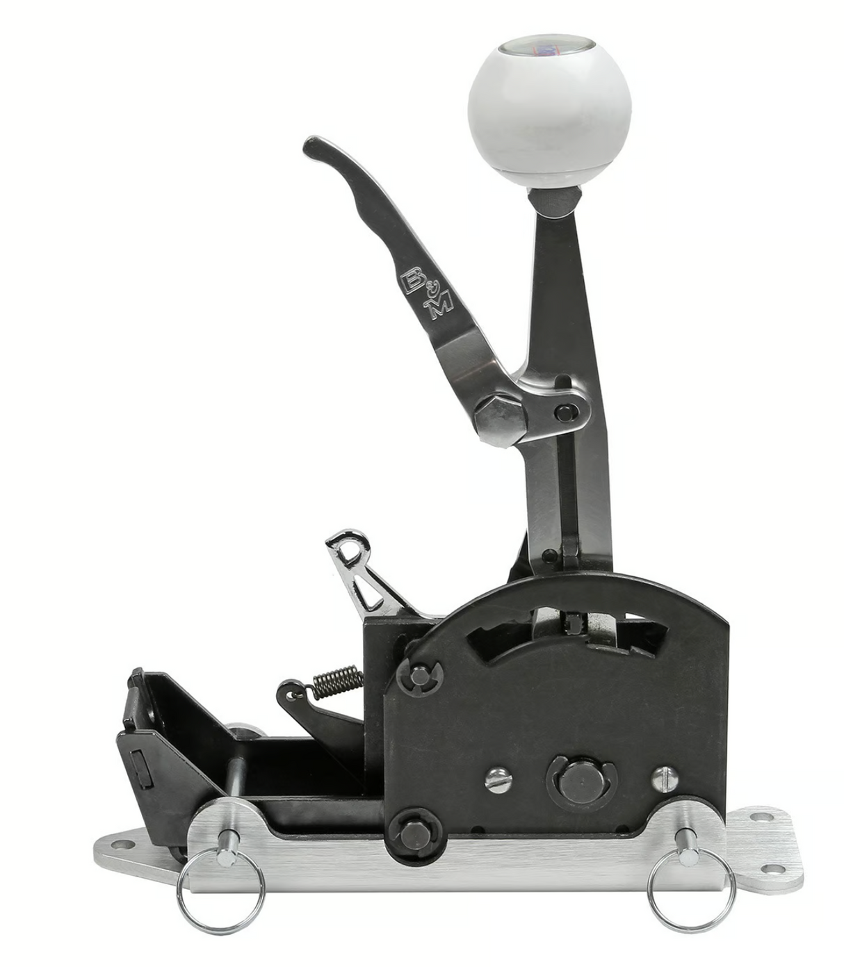 B&M® #80715 GM 2/3/4-Speed Automatic Quick Detach Shifter Mounting Plate for Pro Stick Shifters