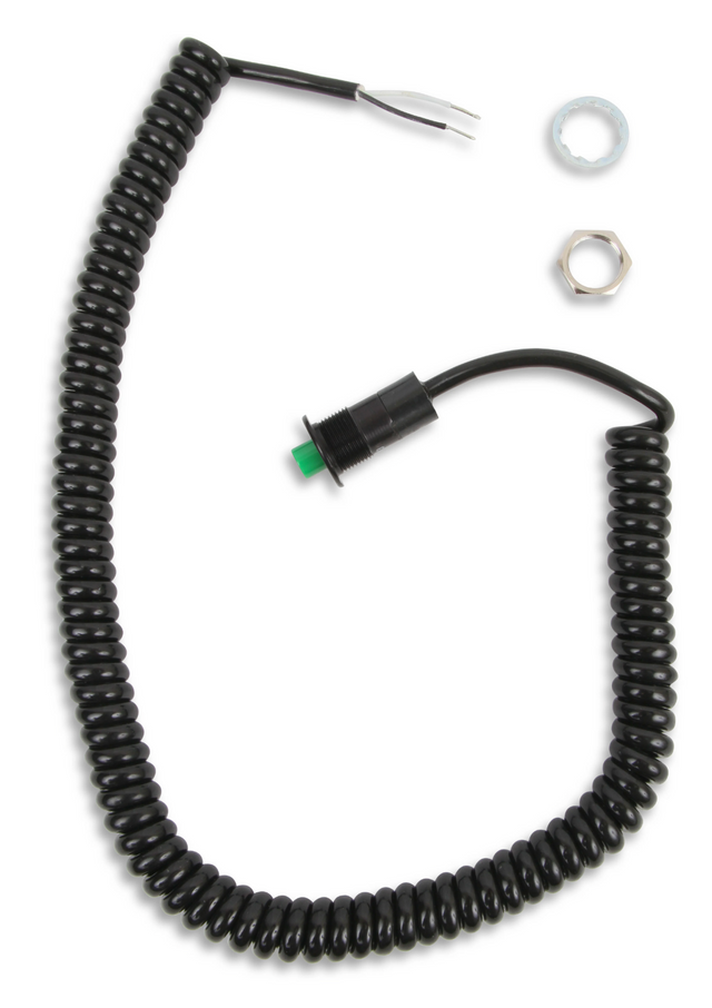 BM® #46003 Spiral Cord Momentary Switch (10 Amp Duty with 12 or 16 Volt Systems)