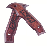 BM® #81086 Rosewood Magnum Grip Side Plates for Automatic B&M Magnum Grip Shifters