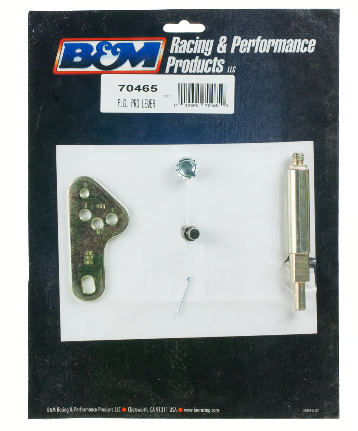 BM® #70465 (62-73) GM Powerglide Automatic Transmission Shift Lever Kit
