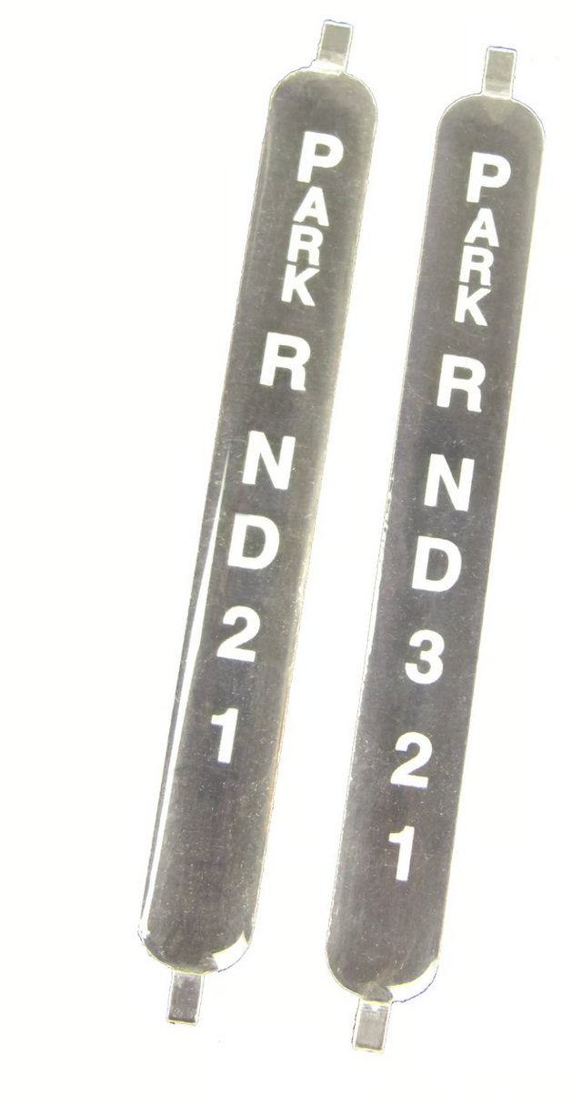 BM® #80672 3/4-Speed Standard/Forward Pattern Indicators for QuickSilver Shifters
