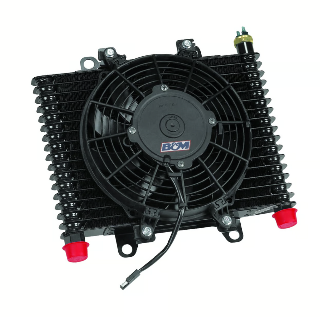 BM® #70297 Large Hi-Tek Transmission Supercooler with 9.5" Fan