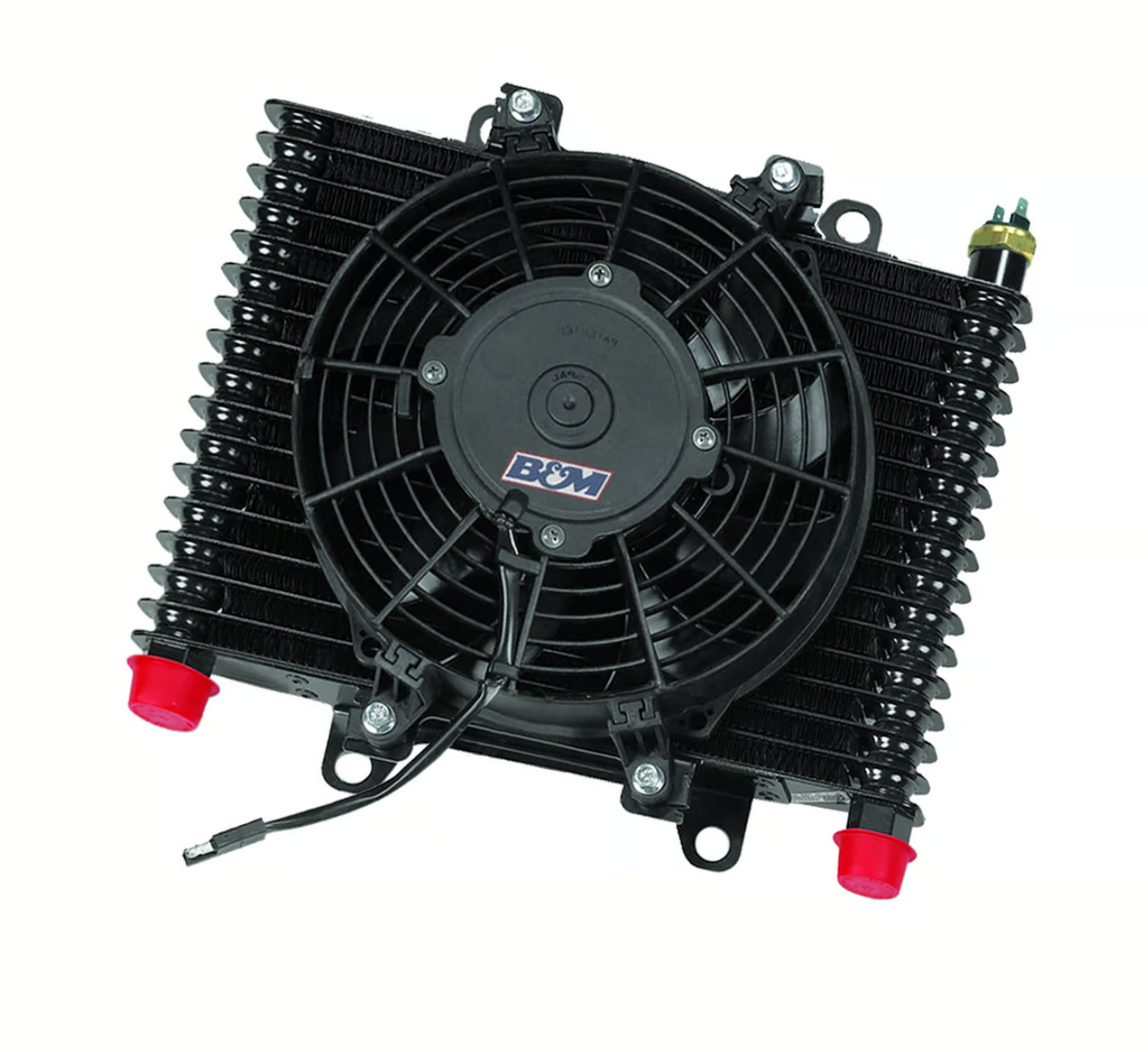 BM® #70297 Large Hi-Tek Transmission Supercooler with 9.5" Fan