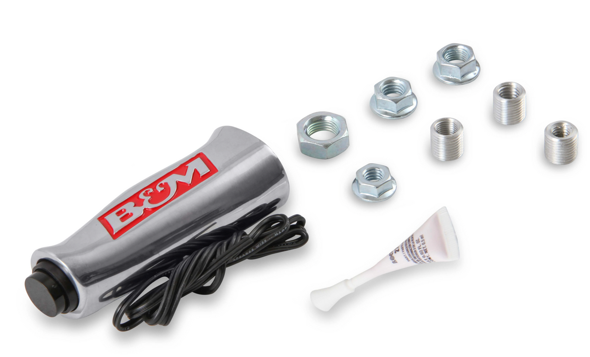 BM® #80658 Universal T-Handle Brushed with 12V Switch