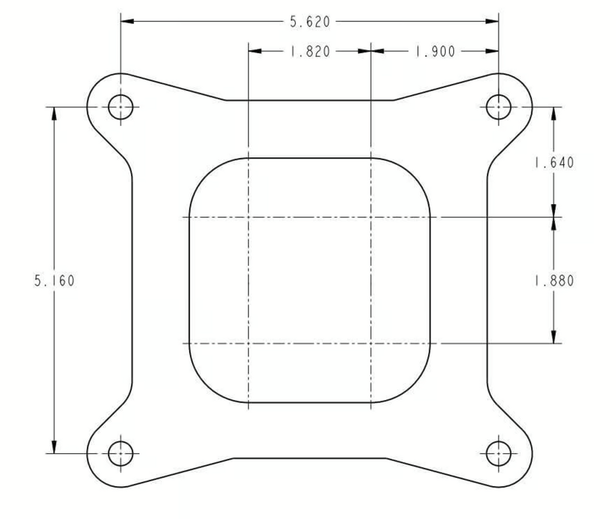 Holley® #0-80508S Classic 4-Barrel Carburetor (750 CFM - 4160)
