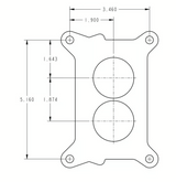 Holley® #0-4412S Performance 2-Barrel Carburetor (500 CFM - 2300)