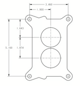 Holley® 0-80350 Street Avenger Carburetor (350 CFM - 2300)