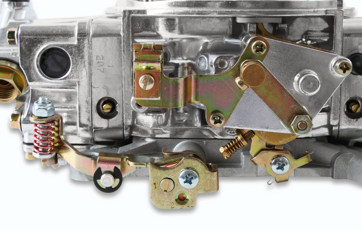 Holley® #0-4779S Double Pumper 4-Barrell Carburetor (750 CFM - 4150 - Mechanical Secondaries - Shiny - Gasoline)