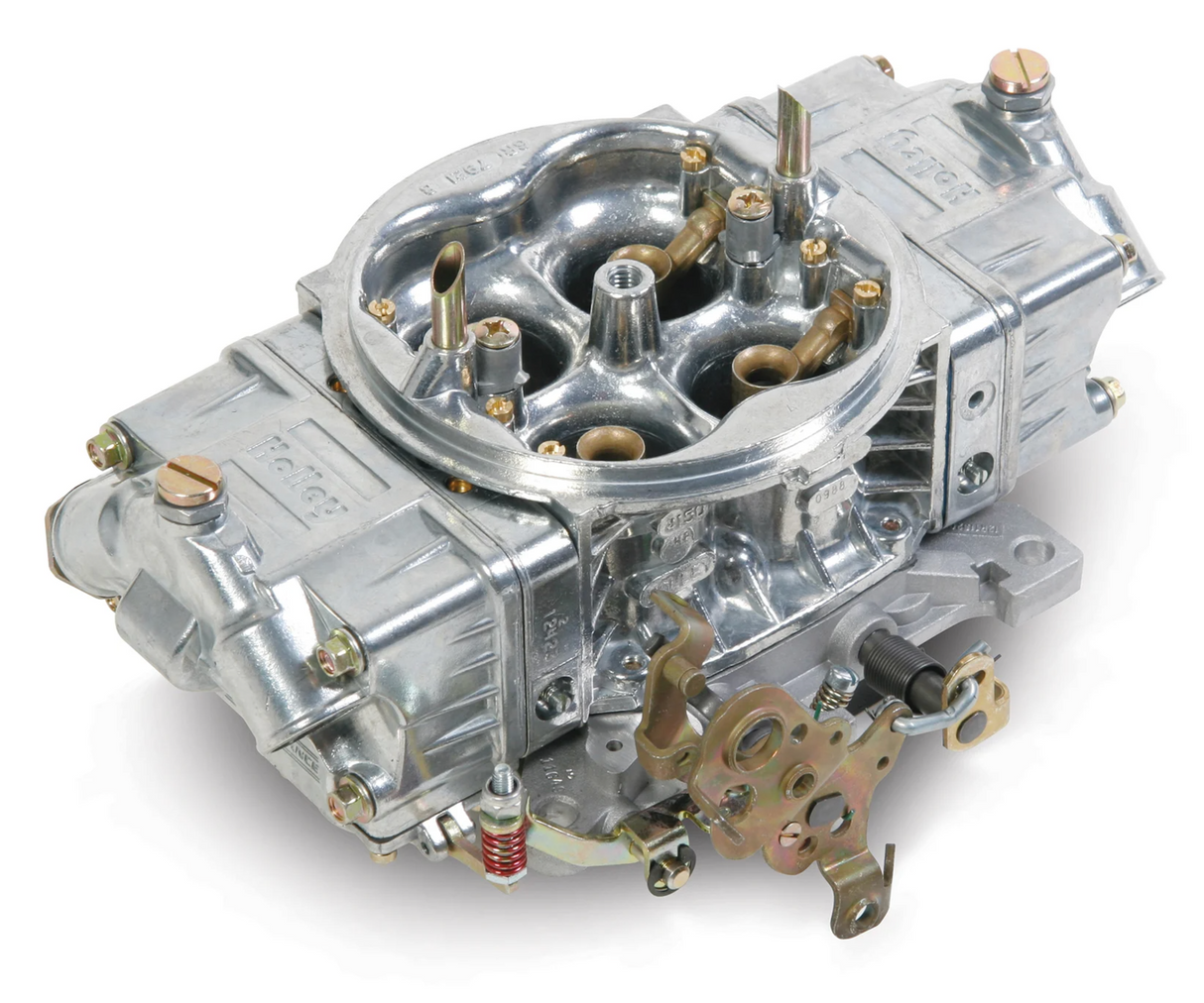 Holley® #0-82751 Street HP 4-Barrell Carburetor (750 CFM - 4150 - Mechanical Secondaries - Shiny - Gasoline)