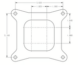 Holley® #0-82751 Street HP 4-Barrell Carburetor (750 CFM - 4150 - Mechanical Secondaries - Shiny - Gasoline)