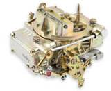 Holley® #0-1850C Classic 4-Barrell Carburetor (600 CFM - 4160 - Vacuum Secondaries - Gold Dichromate - Gasoline)