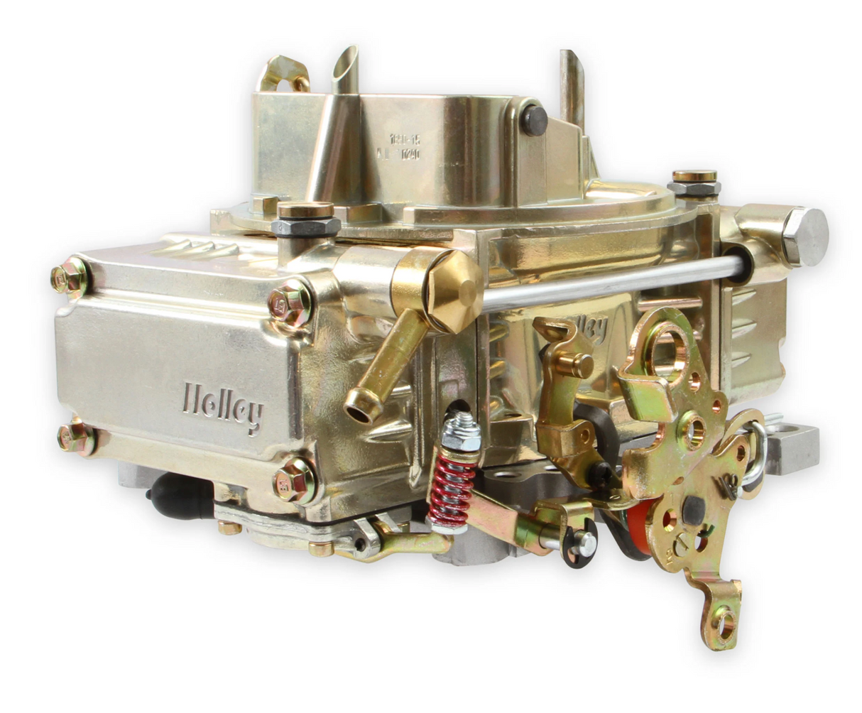 Holley® #0-1850C Classic 4-Barrell Carburetor (600 CFM - 4160 - Vacuum Secondaries - Gold Dichromate - Gasoline)