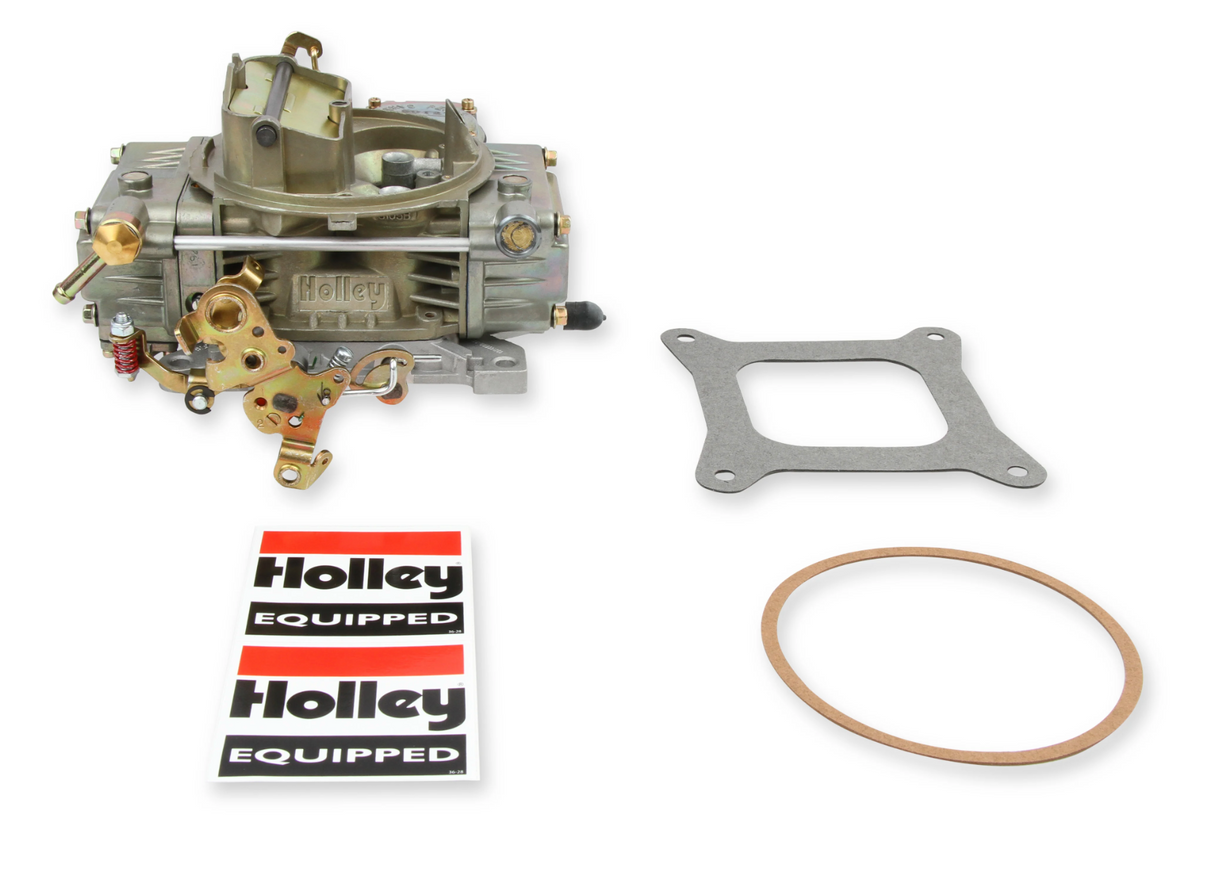 Holley® #0-1850C Classic 4-Barrell Carburetor (600 CFM - 4160 - Vacuum Secondaries - Gold Dichromate - Gasoline)