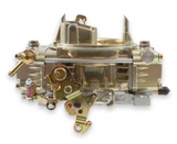 Holley® #0-1850C Classic 4-Barrell Carburetor (600 CFM - 4160 - Vacuum Secondaries - Gold Dichromate - Gasoline)