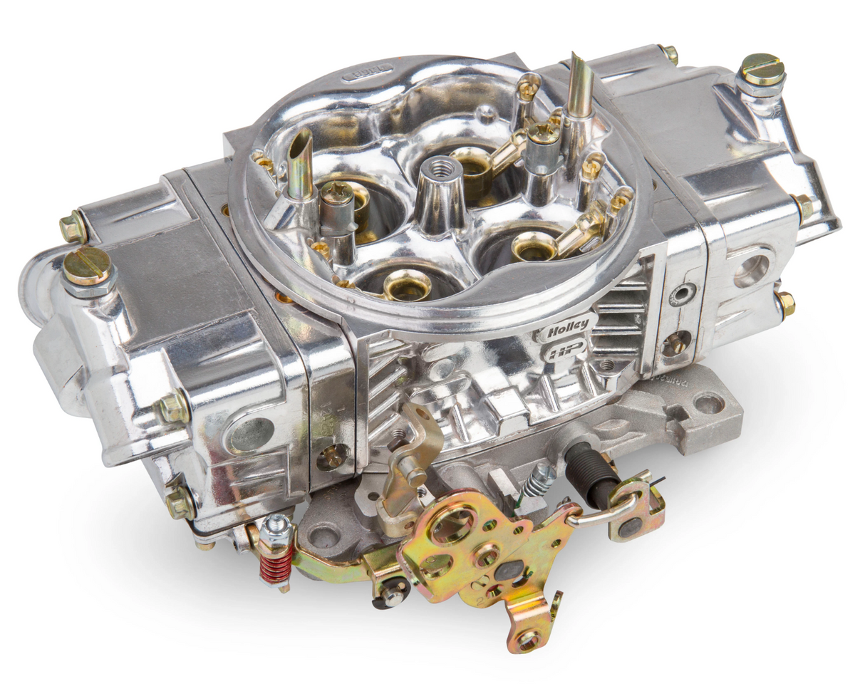 Holley® #0-82751SA Aluminum Street HP Carburetor (750 CFM - 4150 - Mechanical Secondaries - Shiny - Gasoline)