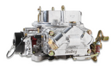 Holley® #0-4777SAE Aluminum Double Pump 4-Barrell Carburetor (650 CFM-4150-Mechanical Secondaries-Shiny-Gasoline)