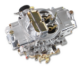 Holley® #0-4777SAE Aluminum Double Pump 4-Barrell Carburetor (650 CFM-4150-Mechanical Secondaries-Shiny-Gasoline)