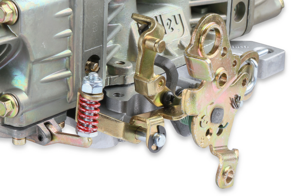 Holley® #0-80783C Classic Carburetor 650 CFM-4150-Vacuum Secondaries-Gold Dichromate-Gasoline)