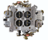 Holley® #0-4777S Double Pump Carburetor (650 CFM-4150-Mechanical Secondaries-Shiny-Gasoline)