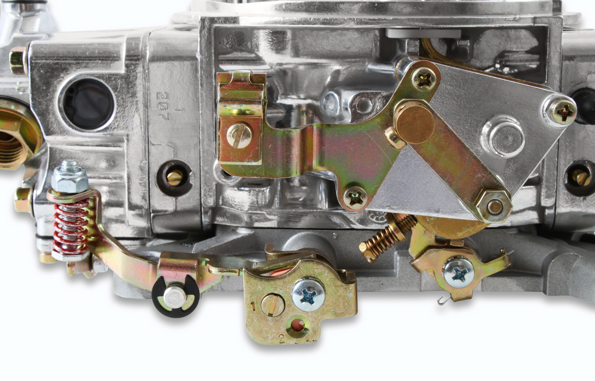 Holley® #0-4777S Double Pump Carburetor (650 CFM-4150-Mechanical Secondaries-Shiny-Gasoline)