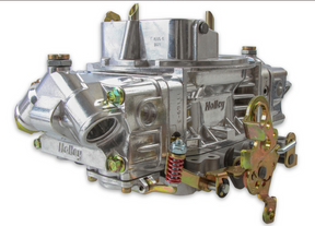 Holley® #0-4777S Double Pump Carburetor (650 CFM-4150-Mechanical Secondaries-Shiny-Gasoline)