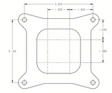 Holley® #0-80770 Street Avenger Carburetor (770 CFM-4150-Vacuum Secondaries-Shiny-Gasoline)