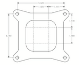 Holley® #0-8007 Classic 4-Barrell Carburetor (390 CFM - 4160 - Vacuum Secondaries - Gold Dichromate - Gasoline)