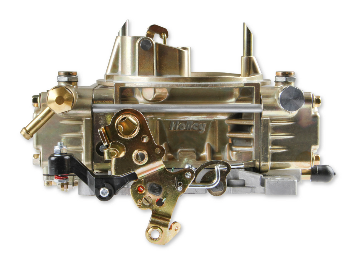 Holley® #0-8007 Classic 4-Barrell Carburetor (390 CFM - 4160 - Vacuum Secondaries - Gold Dichromate - Gasoline)
