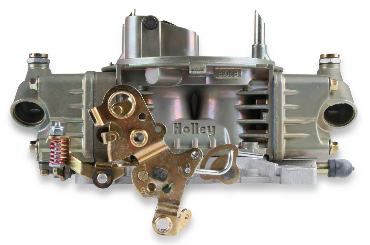 Holley® #0-3310C Classic 4-Barrell Carburetor (750 CFM - 4160 - Vacuum Secondaries - Gold Dichromate - Gasoline)