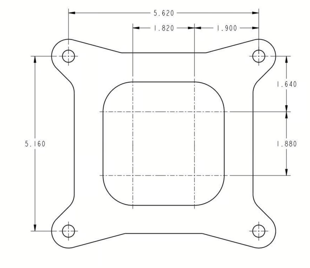 Holley® #0-3310C Classic 4-Barrell Carburetor (750 CFM - 4160 - Vacuum Secondaries - Gold Dichromate - Gasoline)