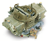 Holley® #0-4779C Double Pumper 4-Barrell Carburetor (750 CFM - 4150 - Mechanical Secondaries - Gold Dichromate - Gasoline)