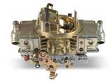 Holley® #0-4779C Double Pumper 4-Barrell Carburetor (750 CFM - 4150 - Mechanical Secondaries - Gold Dichromate - Gasoline)