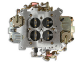 Holley® #0-4779C Double Pumper 4-Barrell Carburetor (750 CFM - 4150 - Mechanical Secondaries - Gold Dichromate - Gasoline)