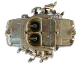 Holley® #0-4779C Double Pumper 4-Barrell Carburetor (750 CFM - 4150 - Mechanical Secondaries - Gold Dichromate - Gasoline)