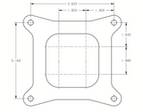 Holley® #0-80459SA Classic 4-Barrell Carburetor (750 CFM - 4160 - Vacuum Secondaries - Shiny - Gasoline)