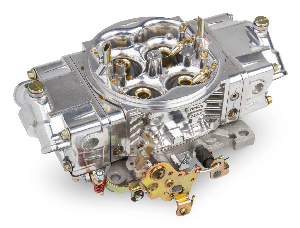 Holley® #0-82851SA Aluminum Street HP Street Carburetor (850 CFM - 4150 - Mechanical Secondaries - Shiny - Gasoline)