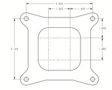 Holley® #0-82851SA Aluminum Street HP Street Carburetor (850 CFM - 4150 - Mechanical Secondaries - Shiny - Gasoline)