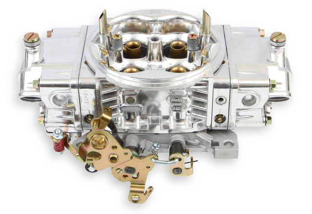 Holley® #0-82851SA Aluminum Street HP Street Carburetor (850 CFM - 4150 - Mechanical Secondaries - Shiny - Gasoline)