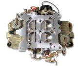 Holley® #0-4777CE Classic Double Pumper 4-Barrell Carburetor (650 CFM - 4150 - Mechanical Secondaries - Gold Dichromate - Gasoline)