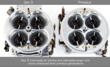 Holley® #0-80903HB Gen 3 Ultra Dominator Carburetor (1050 CFM - 4500 - Mechanical Secondaries - Hard Core Gray - Gasoline)