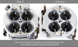Holley® #0-80902HB Gen 3 Ultra Dominator 4-Barrell Carburetor (1050 CFM - 4500 - Mechanical Secondaries - Hard Core Gray - Gasoline)